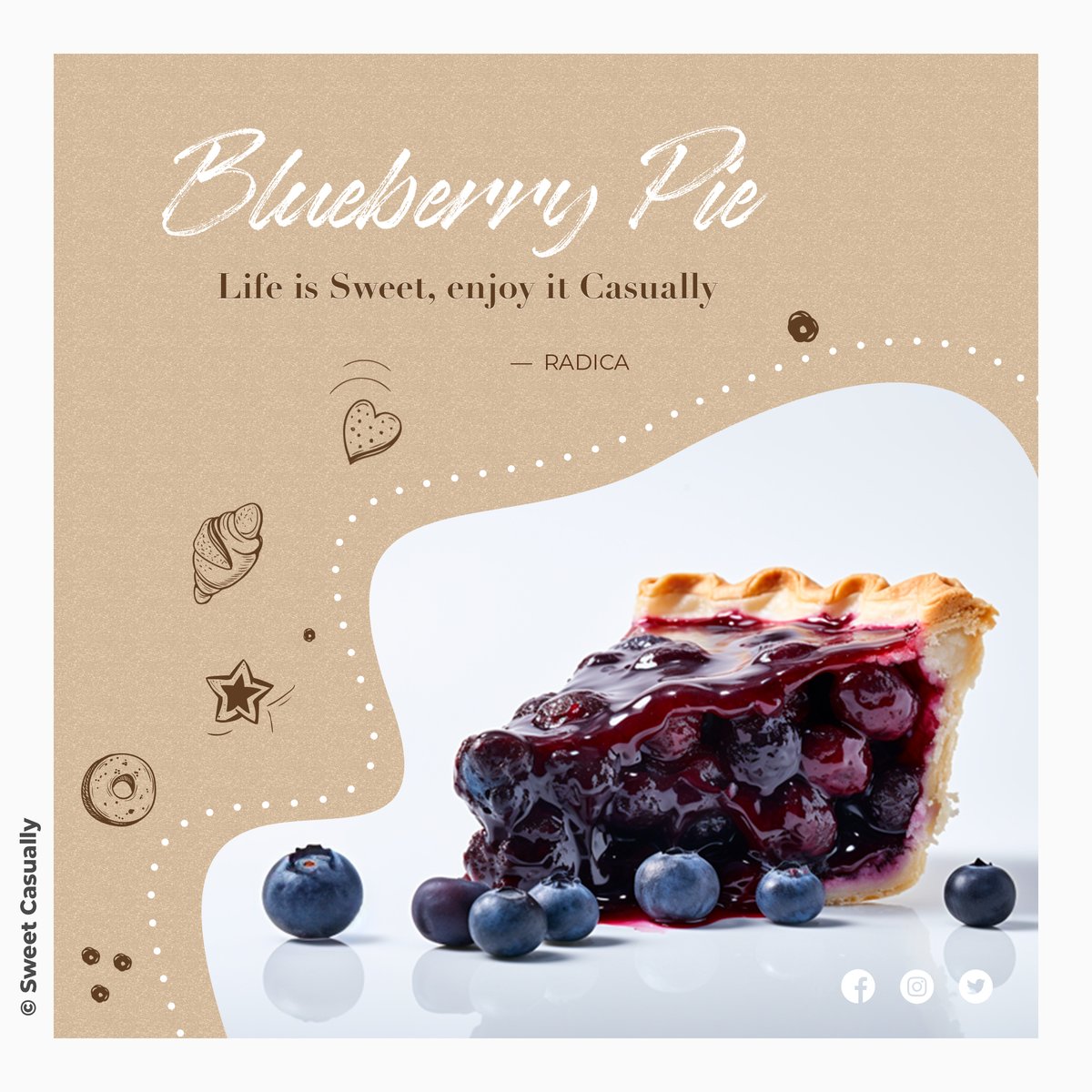 SweetCasually's tweet photo. Blueberry Pie 🎉💕🫐🥧👌

Tuesday's favourite🥂 | Enjoying #Wimbledon 🎾 The most beautiful Tennis tournament of all. https://t.co/79JGMU0YJ4