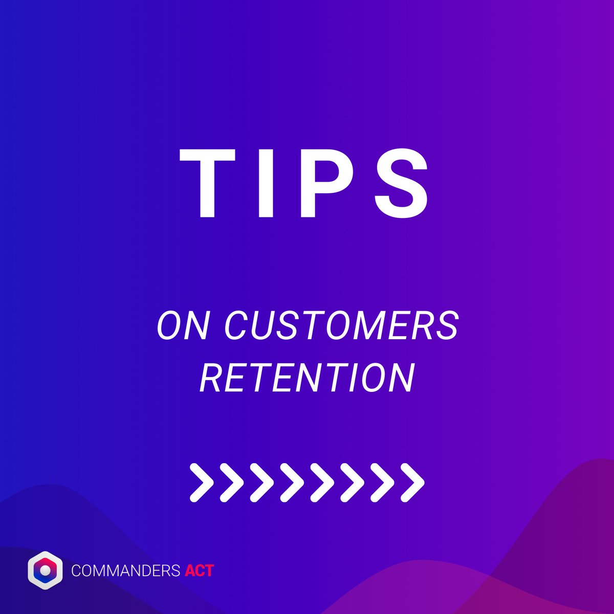 CommandersAct's tweet image. Have a look at our tips to improve your customer retention 🚀

With #churn risks, loss of communication and bad customer experience, the analysis and #monitoring are necessary to keep a good relation with your clients.

Our platform helps you ➡️ bit.ly/3XkjotL