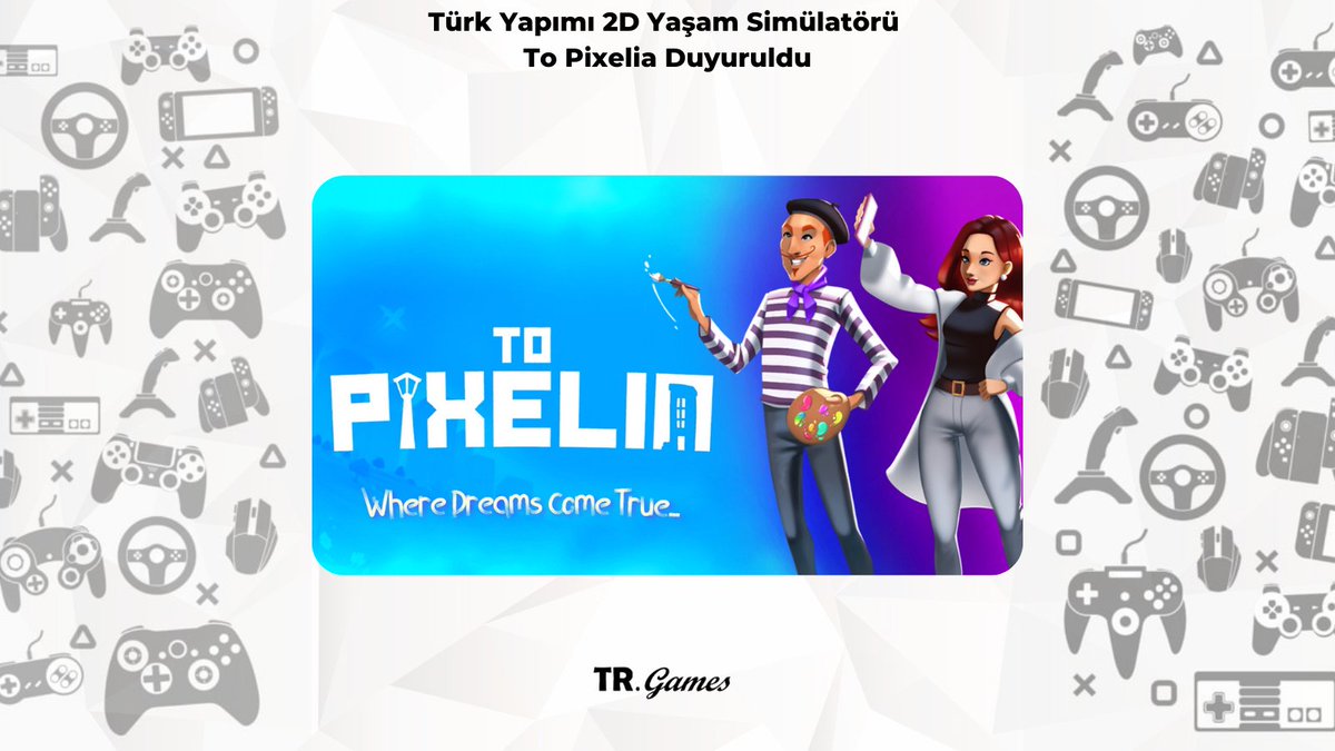 wwwtrgames's tweet photo. Merhabalar değerli okuyucularımız. Bu yazımızda Yerli oyun geliştirme stüdyosu Pixeduo’nun kurucusu Kaan Öztürk tarafından başlatılan heyecan verici bir proje, To Pixelia adlı oyundan bahsedeceğiz.
🫴https://t.co/RkJzprLsrM https://t.co/04CbnOa60O