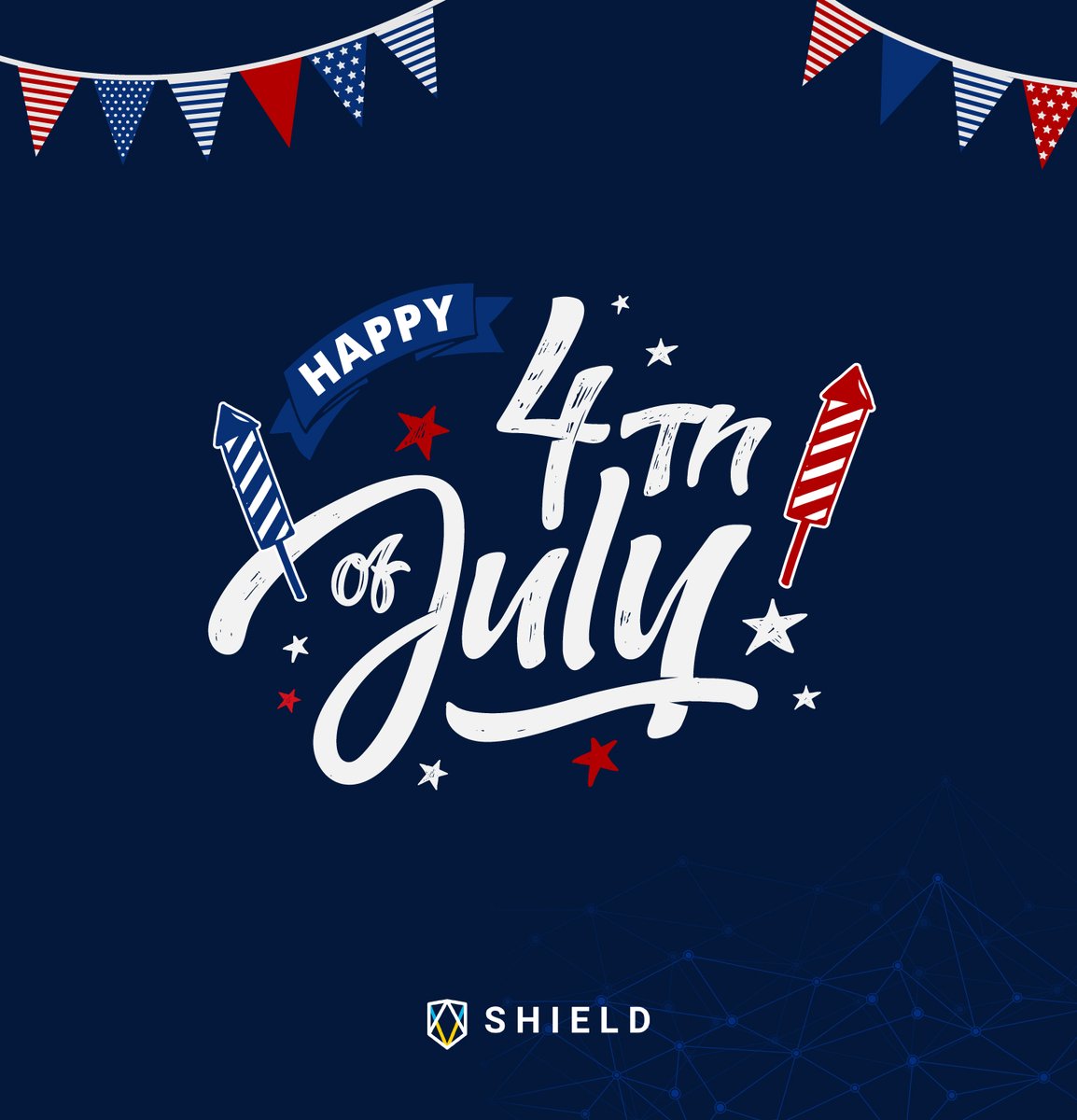 shieldfraud's tweet image. Happy Fourth of July! #teamSHIELD wishes all our friends, clients, and partners in the United States a happy Independence Day. 🎉
