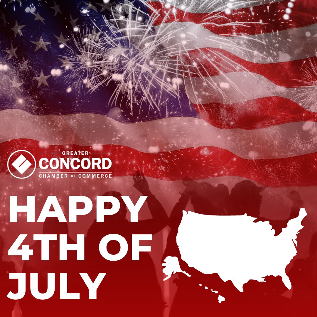 Happy 4th of July from the Concord Chamber! We hope everyone has a safe and fun day. Check us out in today's parade around Todos Santos! 🇺🇸