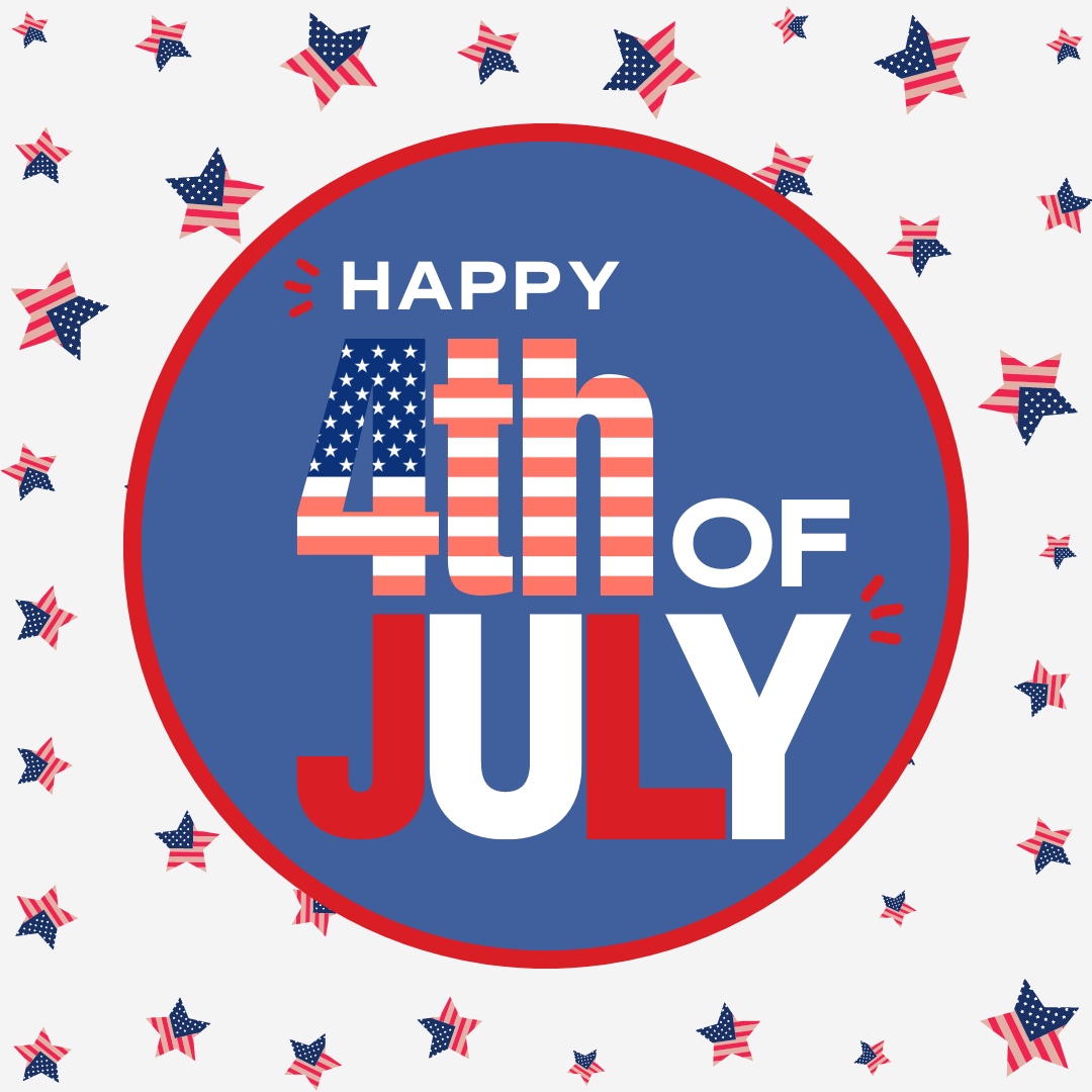 Happy 4th of July everyone! Let us celebrate this great country, the blessing of freedom, and the privileges that come with it. Be safe &amp; have fun! 🎆