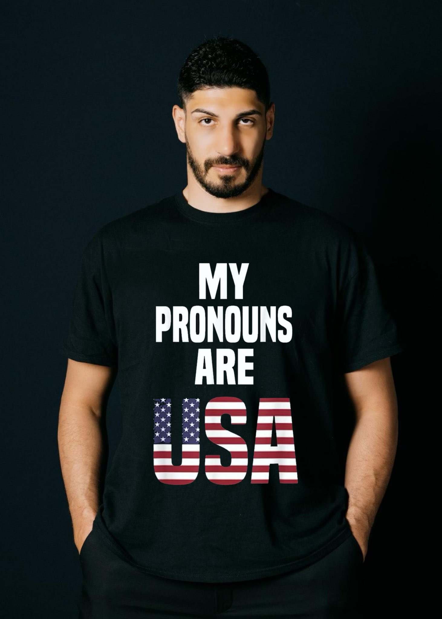 Official Enes Freedom My Pronouns Are Usa shirt