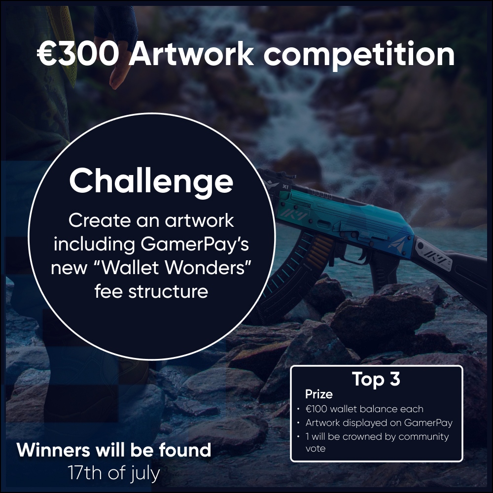 €300 Artwork Competition!🤩

The challenge and prizes are described in the picture

Winners are picked based on:
- Incorporation of Wallet Wonders
- Creativity
- Design

Submit your artwork by tweeting with #GPWalletWonders
(Latest 16/7-2023)

Tag your favorite artwork creators!