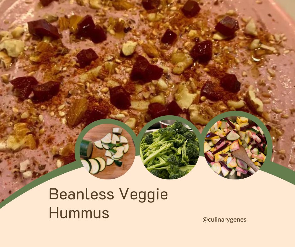 🌱✨ Introducing our Beanless Veggie Hummus recipe! #BeanlessVeggieHummus #InnovativeRecipes #KitchenChemistry #DeliciouslyWholesome #SpreadAndDip #CulinaryMagic #FreshAndFlavorful #FoodEnthusiasts #HealthyIndulgence buff.ly/44reu0r