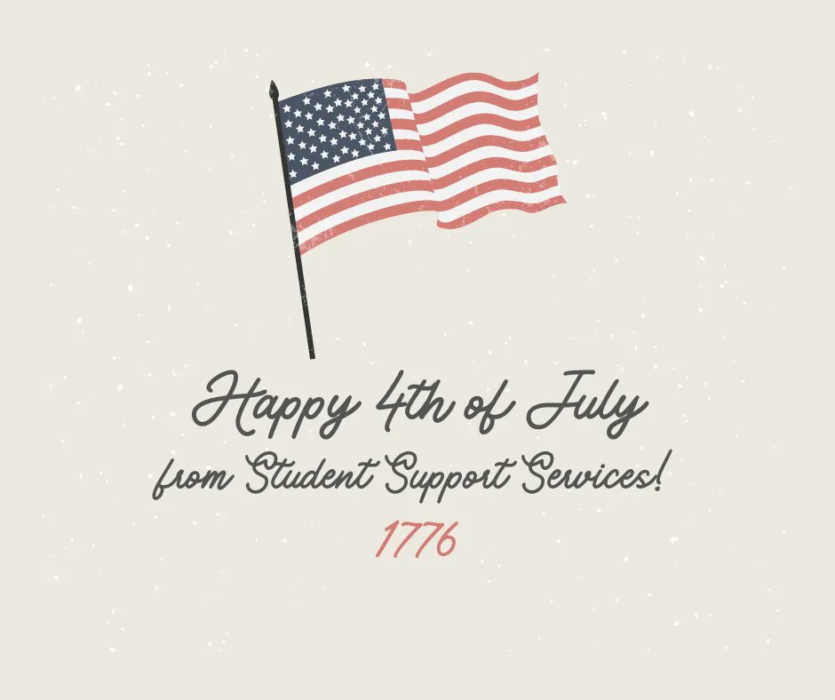 Happy Fourth of July from ETSU TRIO Student Support Services! How will you be spending the holiday?