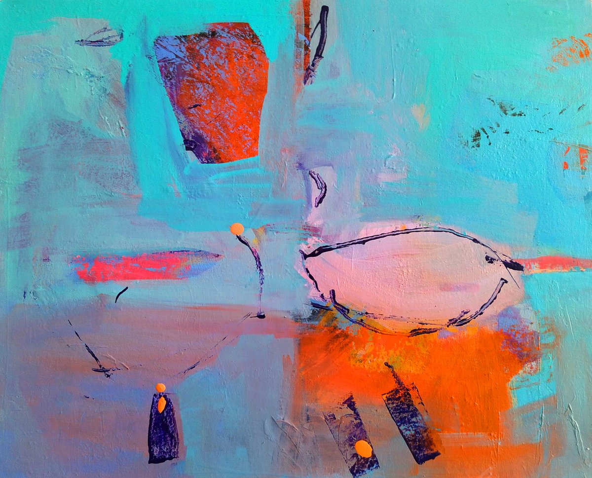 'Better Now', 40 x 51 cms, oil on canvas