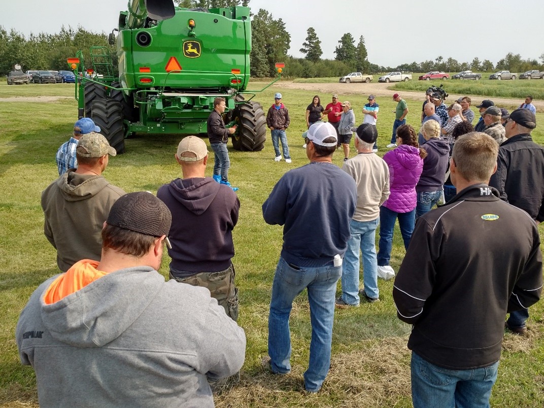 Are you an agronomist or P. Ag looking to learn more about combine calibration and reducing losses? Register for our upcoming Combine College.

📍Aug. 3 at 1:30, Ag in Motion site. 

Register here: tix.com/ticket-sales/c…

#Harvest23