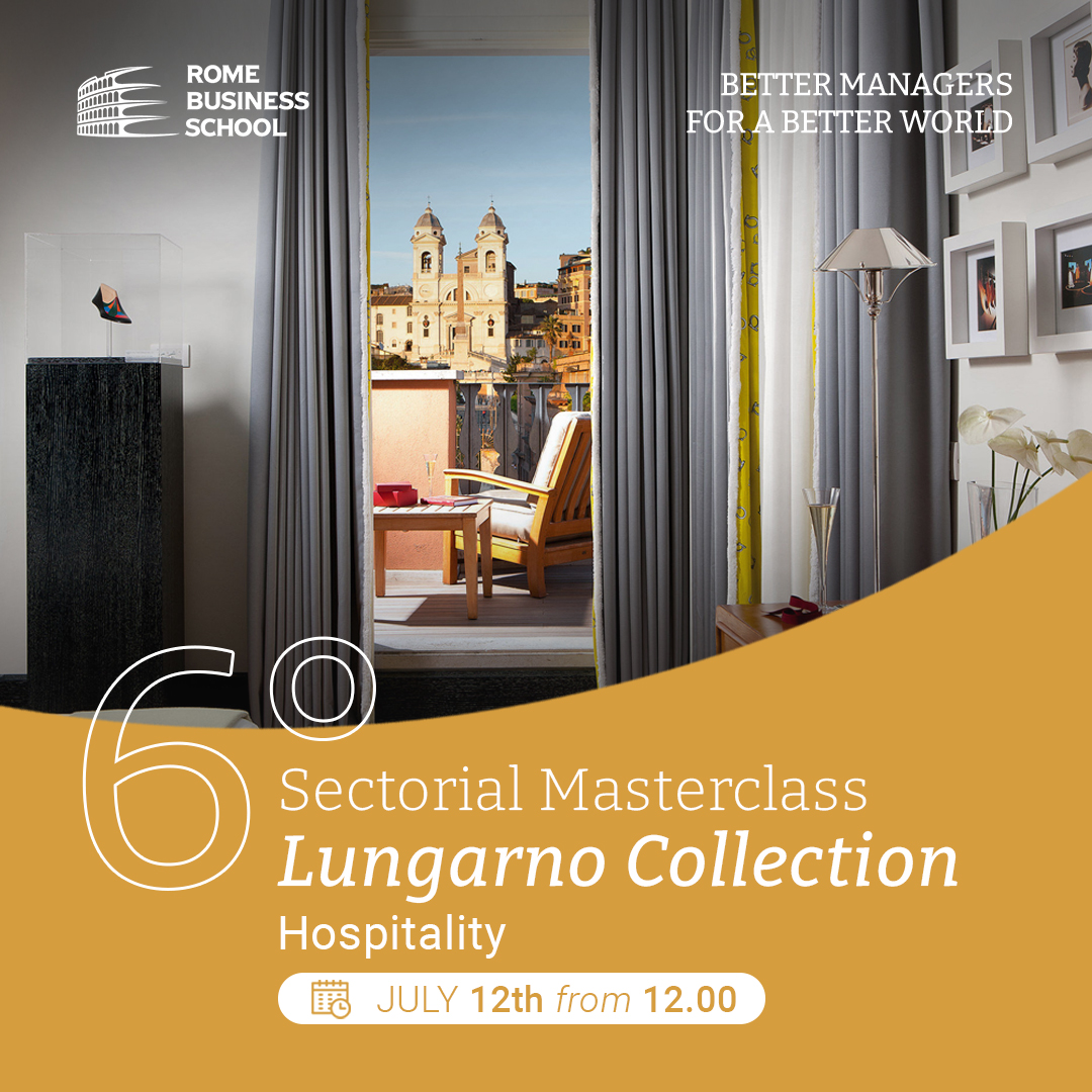 For the 6th Sectorial Masterclass, students from RBS will meet <a href="/LungarnoTweet/">Lungarno Collection</a>

Through this learning cycle, we are offering our students specific analyses of the #jobmarket and targeted overviews of career outlets most in line with their course of study.

romebusinessschool.com/all-masters/