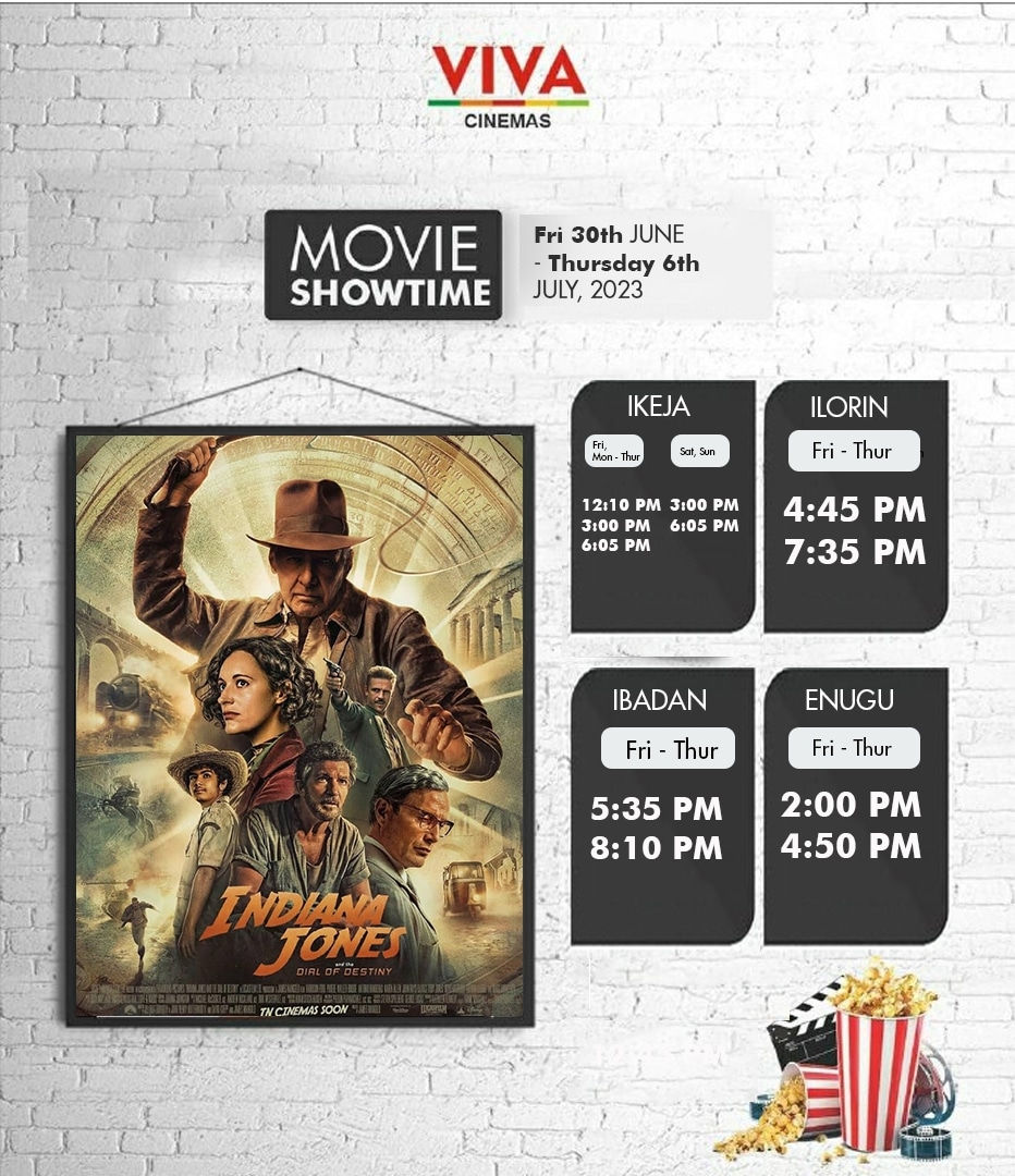 Join #indianajones for one last adventure🐎 Now showing in Vivacinemas Nationwide. Book Tickets: vivacinemas.com #Vivacinemas #vivaexperience #movies #moviestogether #NowShowing #indianajonesandthedialofdestiny