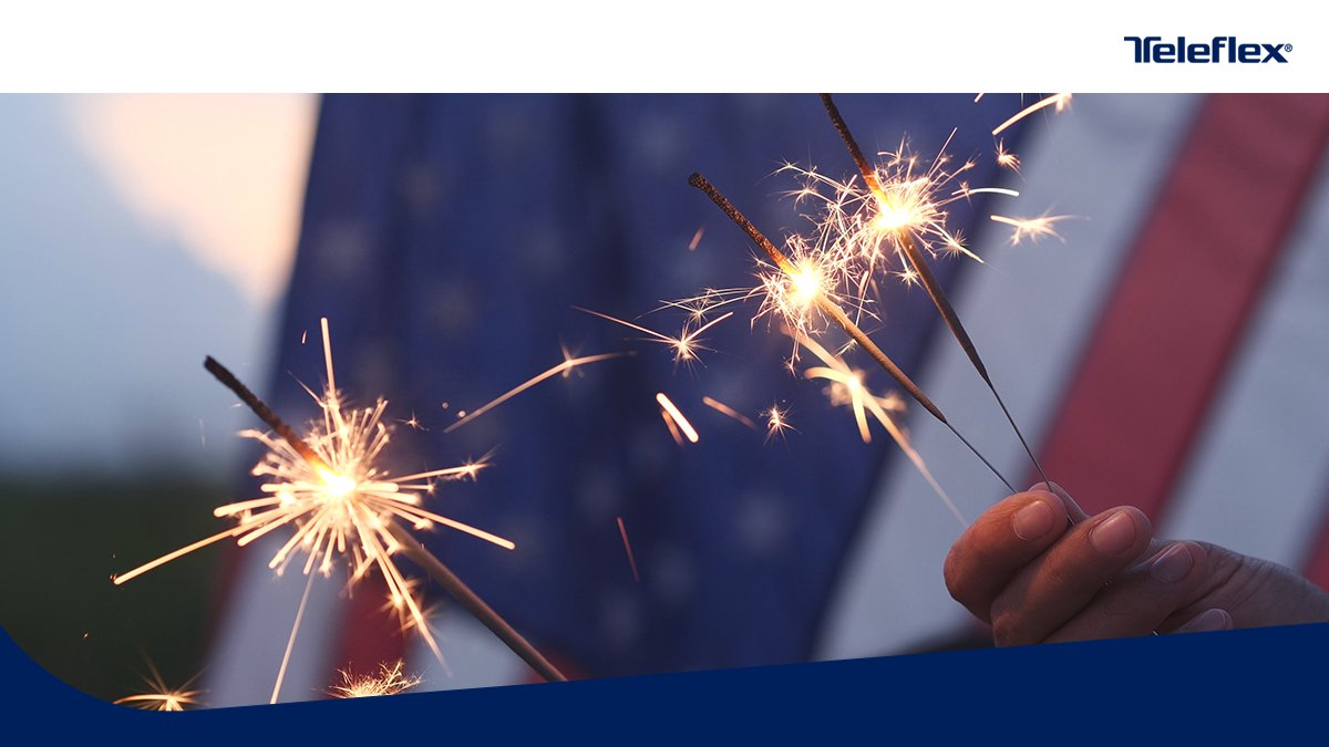 teleflex's tweet image. Wishing a happy 4th of July to all our followers, customers, and employees from Teleflex. #IndependenceDay #Teleflex