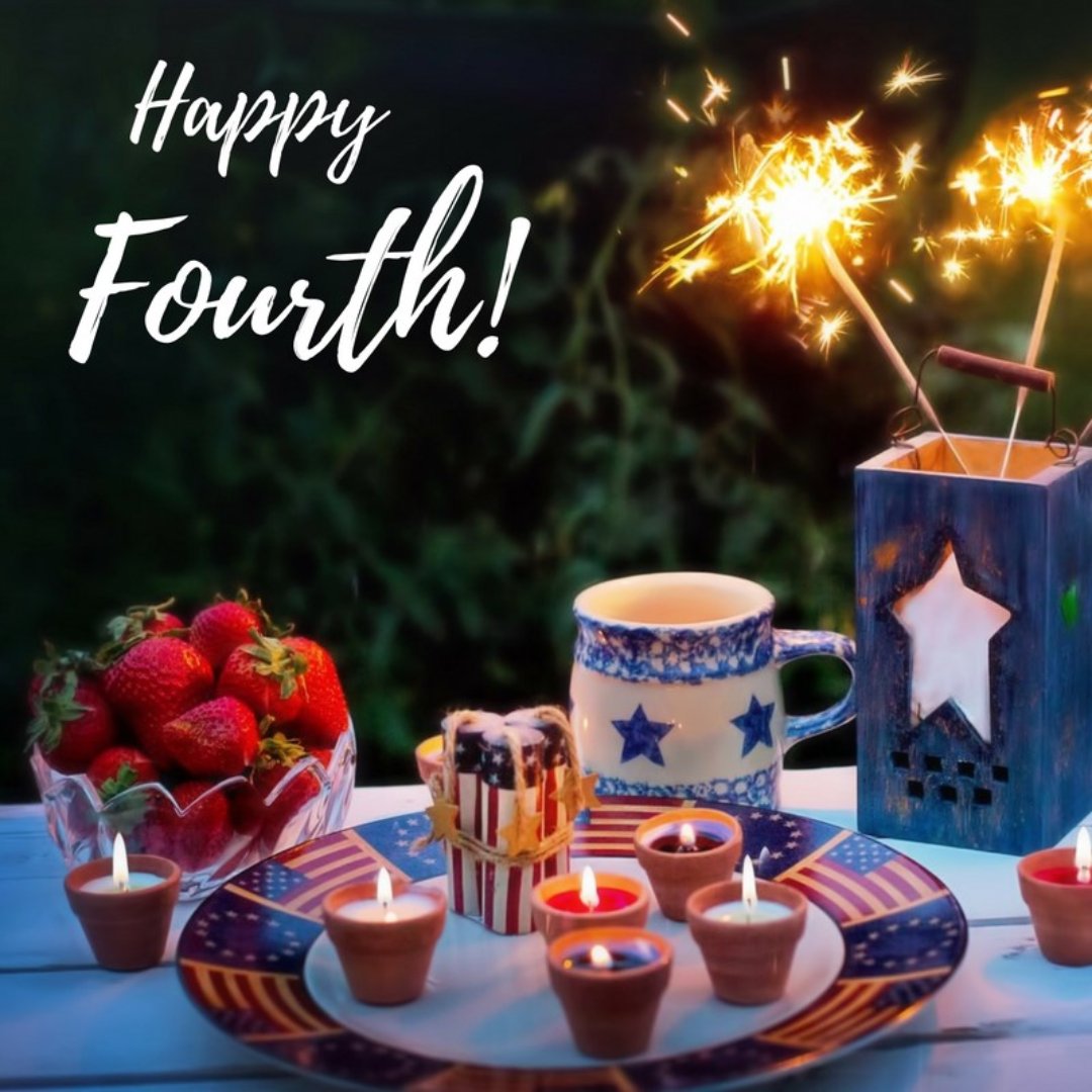Here's to a safe and fun-filled Fourth of July!