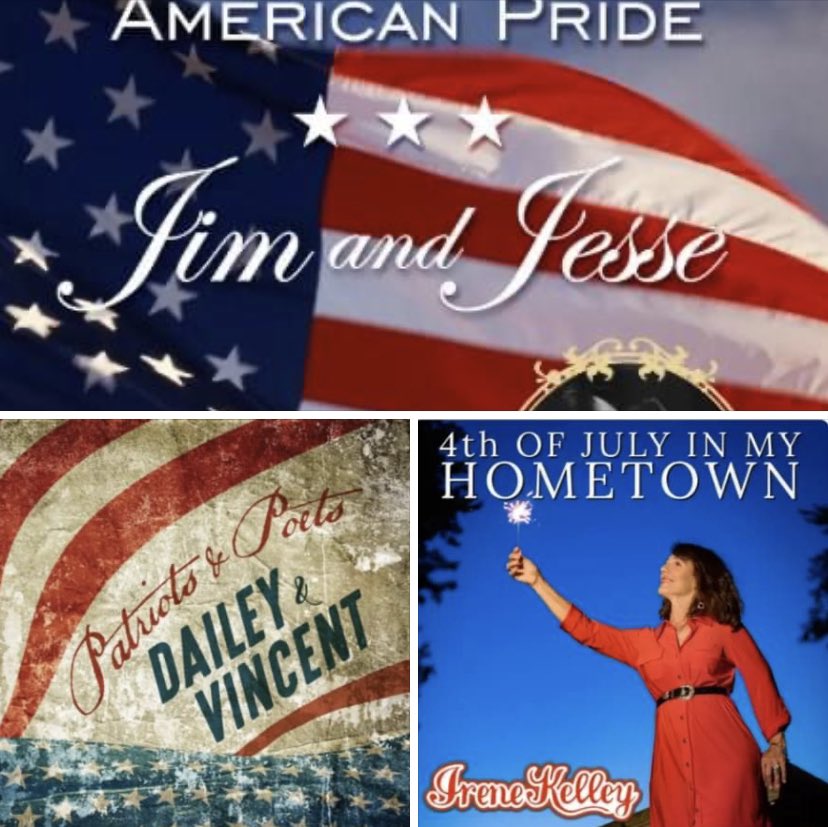 SPECIAL 4TH OF JULY SHOW: On <a href="/mmurray1/">Michelle Murray</a> Michelle Murray’s #TwoForTuesday show TONIGHT, Tuesday, #July4 6-7pm, she’ll play patriotic tunes from Irene Kelley, Chatham Rabbits, Jim &amp; Jesse, Dailey &amp; Vincent, Becky Buller, Billy Strings &amp; more! Happy holiday!
bluegrasscountry.org/shows/the-mich…