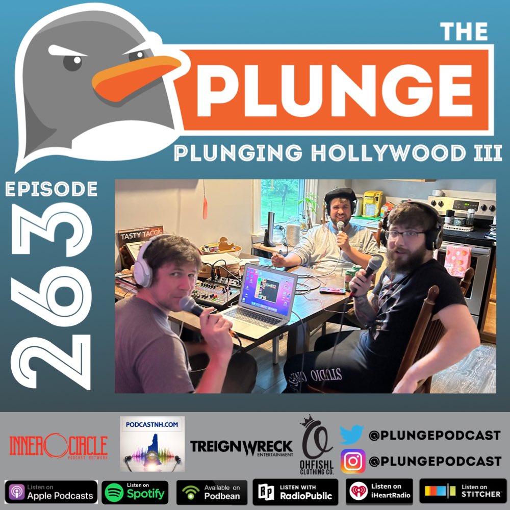 🍿PLUNGING HOLLYWOOD III🍿

The most ambitious crossover of all time, Mykie-T from <a href="/FailingHollywoo/">Failing Hollywood (podcast)</a> joins us to talk all things Nick Cage and Will Ferrell, as well as a Plunge Picks of Adult Animations and Hunters super legal streaming apps

podcasts.apple.com/us/podcast/the…