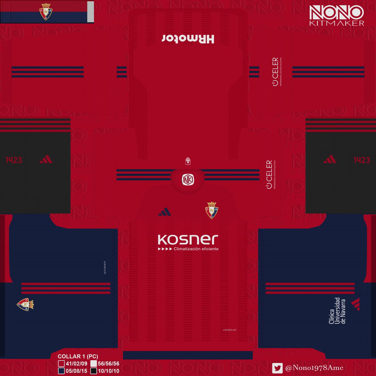 Nono1978Amc's tweet photo. Listos los kits del @Osasuna 23/24.

En breve Girona y Atleti actualizado

Descargar/Download: https://t.co/NAbUA11vEY https://t.co/cacMsc6xY1