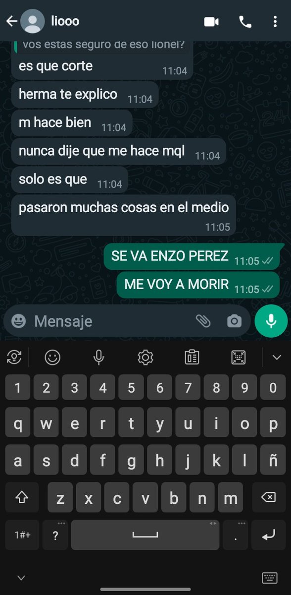 nobueno, SE VA ENZO PEREZ