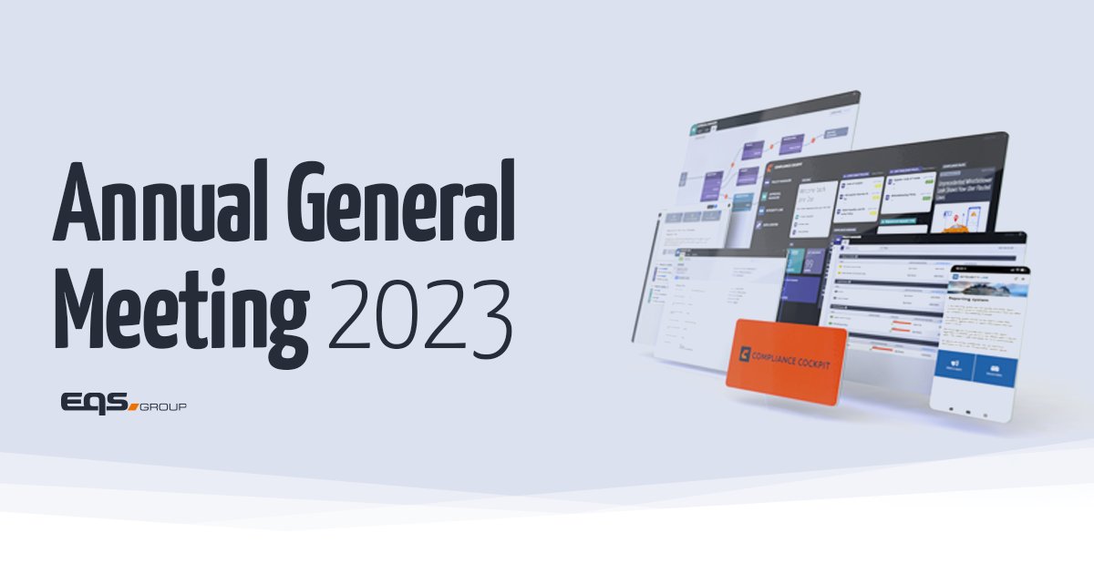 Last Friday our virtual Annual General Meeting 2023 took place.
We have summarised the most important points:
▪️ All resolutions adopted with a large majority
▪️ Stephan Ritter new to the Supervisory Board
▪️ @CatharinaVD and Laurenz Nienaber confirmed in office for 3 yrs