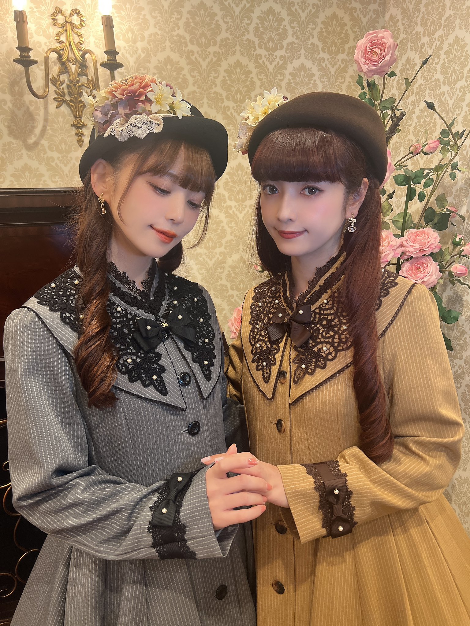 イノセントワールドストライプ ブロンシュ コート ワンピース