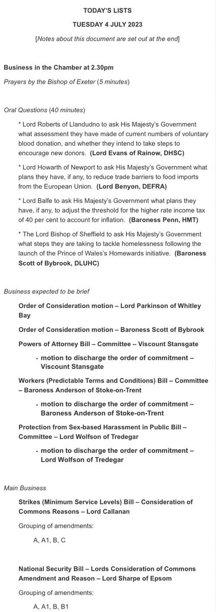 MaeveSherlock's tweet photo. Today in the Lords we have Ping Pong on the #StrikesBill & the #NationalSecurityBill But first up is Oral Questions. @PeteWilcox1564 is currently pressing the minister on what govt is doing to tackle homelessness. https://t.co/mihKXIU1BV