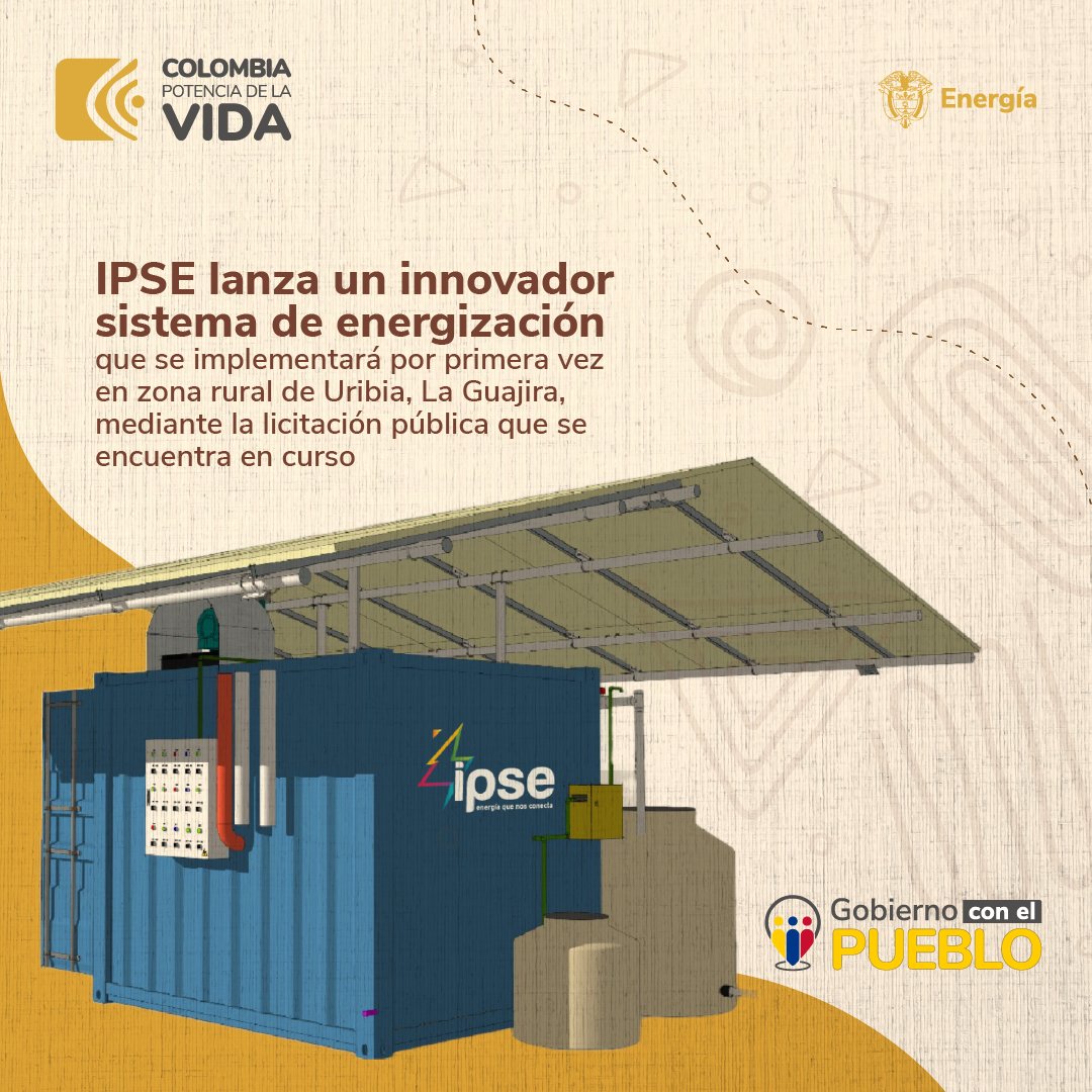 IPSEnergiaZNI's tweet photo. Se trata del 1er modelo tipo #microrred desde centrales de generación compactas que emplea:
☀ Sistemas solares fotovoltaicos
🔋 Baterías de almacenamiento de alta eficiencia
Esto permitirá la energización simultánea de 1.323 usuarios 24/7 a través de 113 plataformas. https://t.co/fHpoZQBIMH