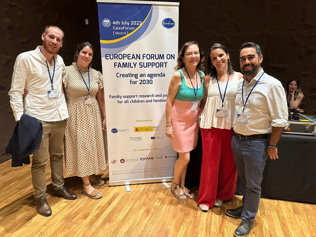 COrteSocias's tweet photo. Un placer reencontrarse con compañeros de la #universidad #Sevilla #IllesBalears #Jaen #Loyola y amigos en #Madrid en el evento de @eurofamnet #eurofamnetfinalevent #familia #parentalidadpositiva https://t.co/GyifbSgESF