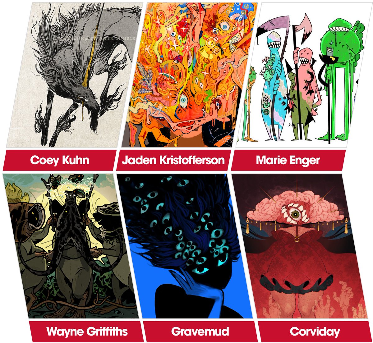hauntedtable's tweet photo. FINAL DAYS! With just about 60 hours to go, we're announcing the final 6 members of our Vault Artist Team.

We're so excited to invite @CoeyKuhn, @splatbones, @so_engery, @oddtaxonomy, and @gravemudart to the team in addition to @ghostsofcrows, who illustrated the cover! https://t.co/gAJn0juq10