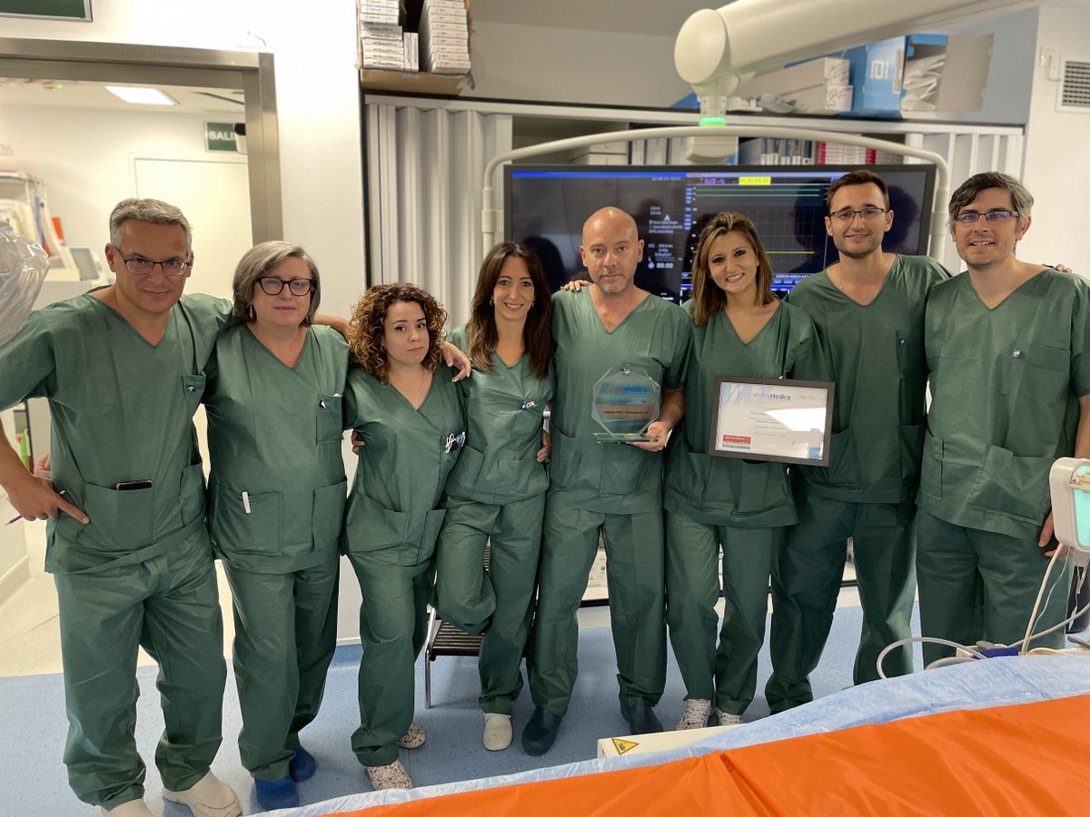 🔷Hemodinámica del <a href="/HospitalJaen/">Hospital Universitario de Jaén</a> , premiada en el Congreso de Cardiología Intervencionista de la <a href="/secardiologia/">Soc Esp Cardiología</a> 

#hujsemueve #hemodinamica 

🌐hospitaljaen.es/hemodinamica-d…