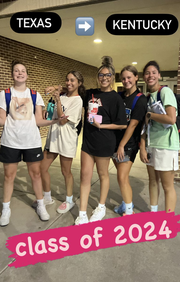 Gabby_Morales33's tweet photo. Texas ➡️ Kentucky #Classof2024 @HigherGoalsHoop  @coachxnessa @gracie31987392 @anders_kyra32 @OPBallin24 @kenhol2024 @TFNsRun4Roses @SelectEventsBB @JrAllStarBB https://t.co/1n0klzEXbN