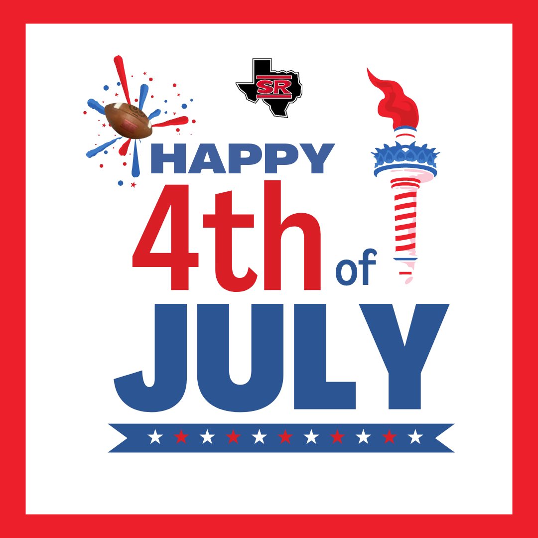 SRSUFootball's tweet photo. Happy Fourth of July 🇺🇸 
🐺#BrandEm https://t.co/ylPuvBeWR6