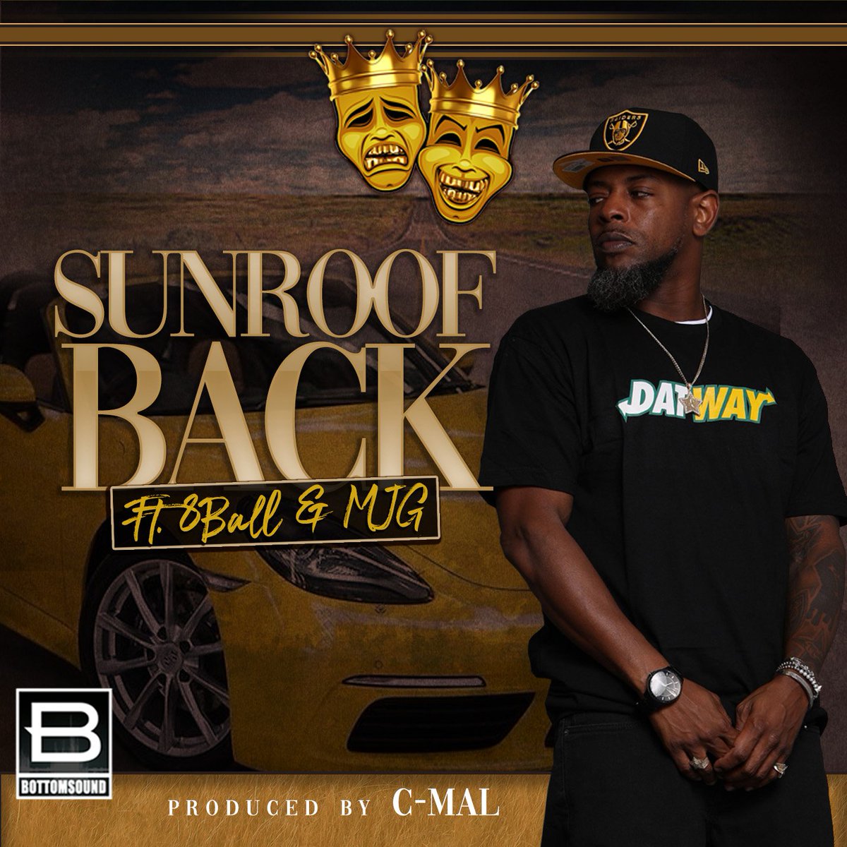 CRUNKNBUCK's tweet photo. 🎭👑 🆕️VIDEO📽
#CruNkNbuCk🎭 x 🎱&MJG
#SUNROOFbACk
🛣SLAB RIDING MUSIC🎶
https://t.co/OItBfD54l3 https://t.co/DO6OhBZKQc