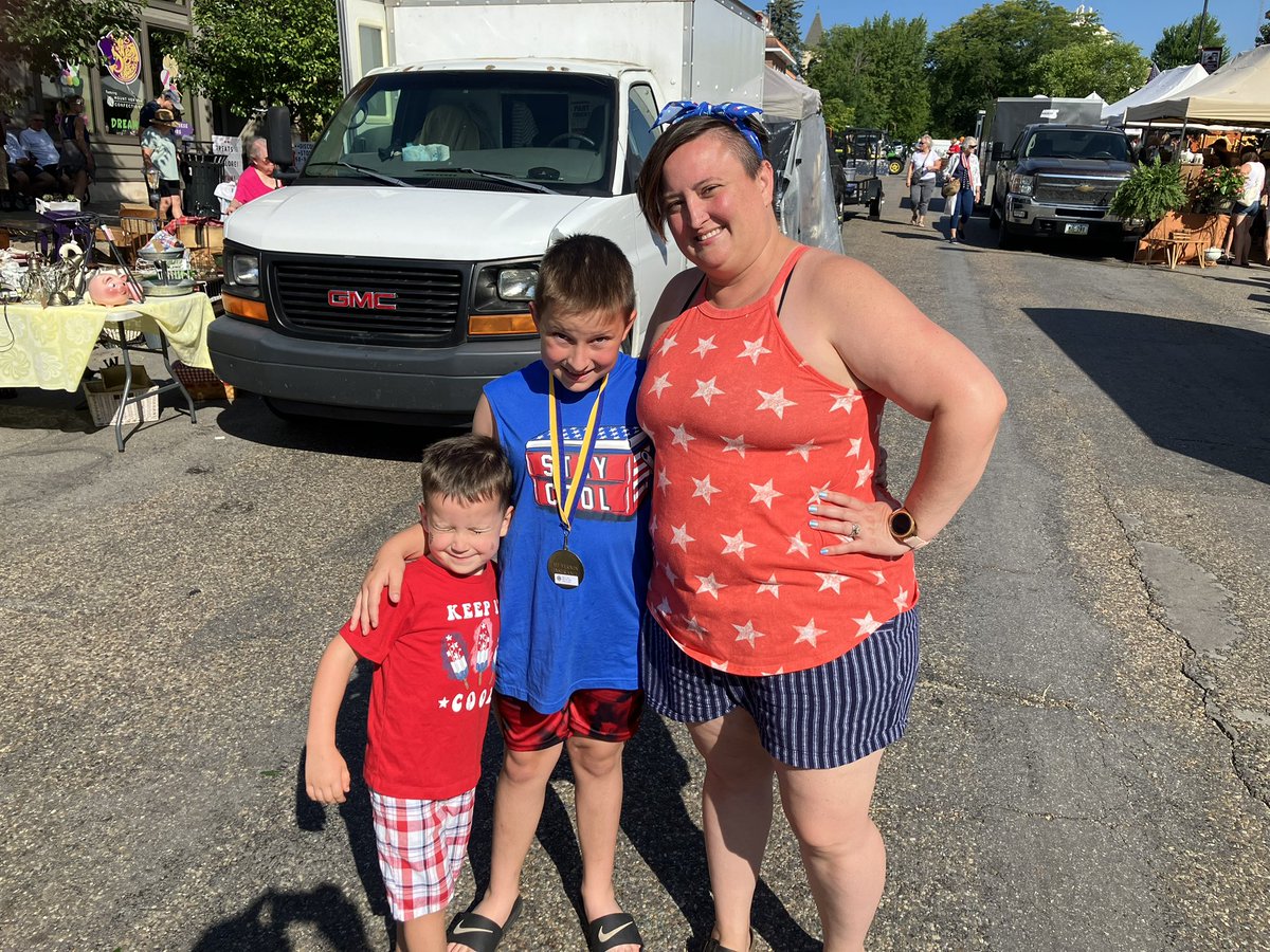 The medal has been found! Congratulations to Elijah, Bryant, and Megan Blinks! It was hidden at The Scarlett Boutique booth at Lincoln Highway Nitty Gritty! They win $25 and are in the grand prize drawing for $300!
