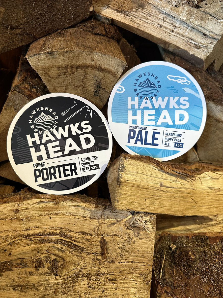 Some stunners have rolled in @HawksheadBrewer Local ales at their finest 💪🍻

@CaskFinder 💙🍺

#realale #cask #aletrail #poulton #blackpool #preston