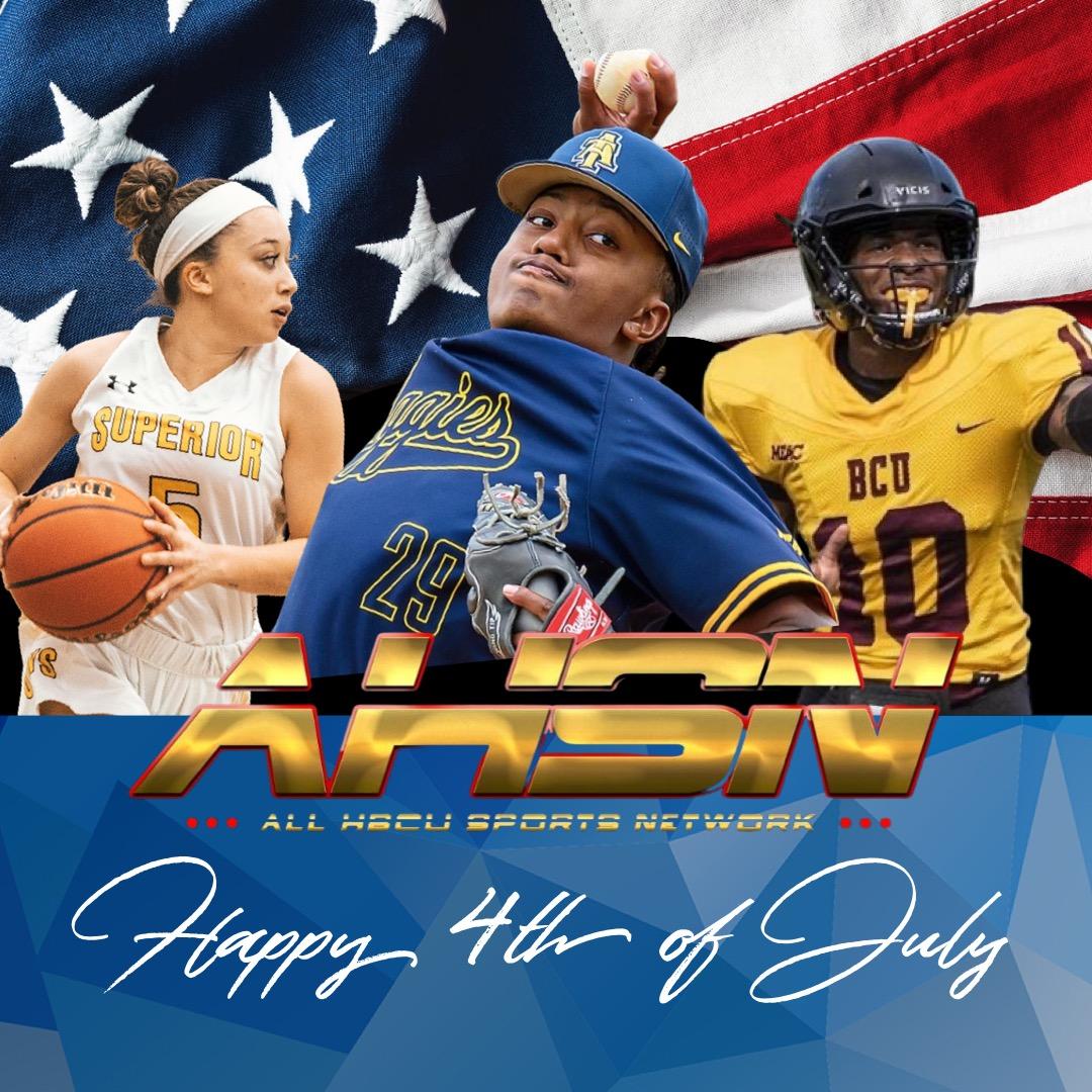 AHSN_Live's tweet photo. Happy 4th of July to the HBCU Sports World! We comin'... https://t.co/UYNjkIChLK