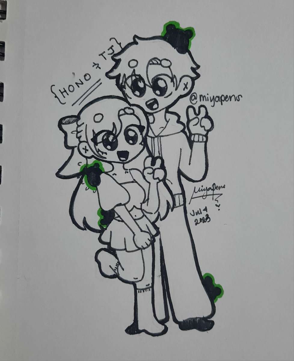 miyapens's tweet photo. woop woop did smthing for @Honobread and @TjToons  !!
Improv'd with sum little froggos over outlining mistakes AHQHA,,

🩷🎀🐸💚

*/ACKKK will digitalize this after my phone gets fixed AHQHAH,,, still setting up my other socmed accs TT https://t.co/n84Jzldhu3