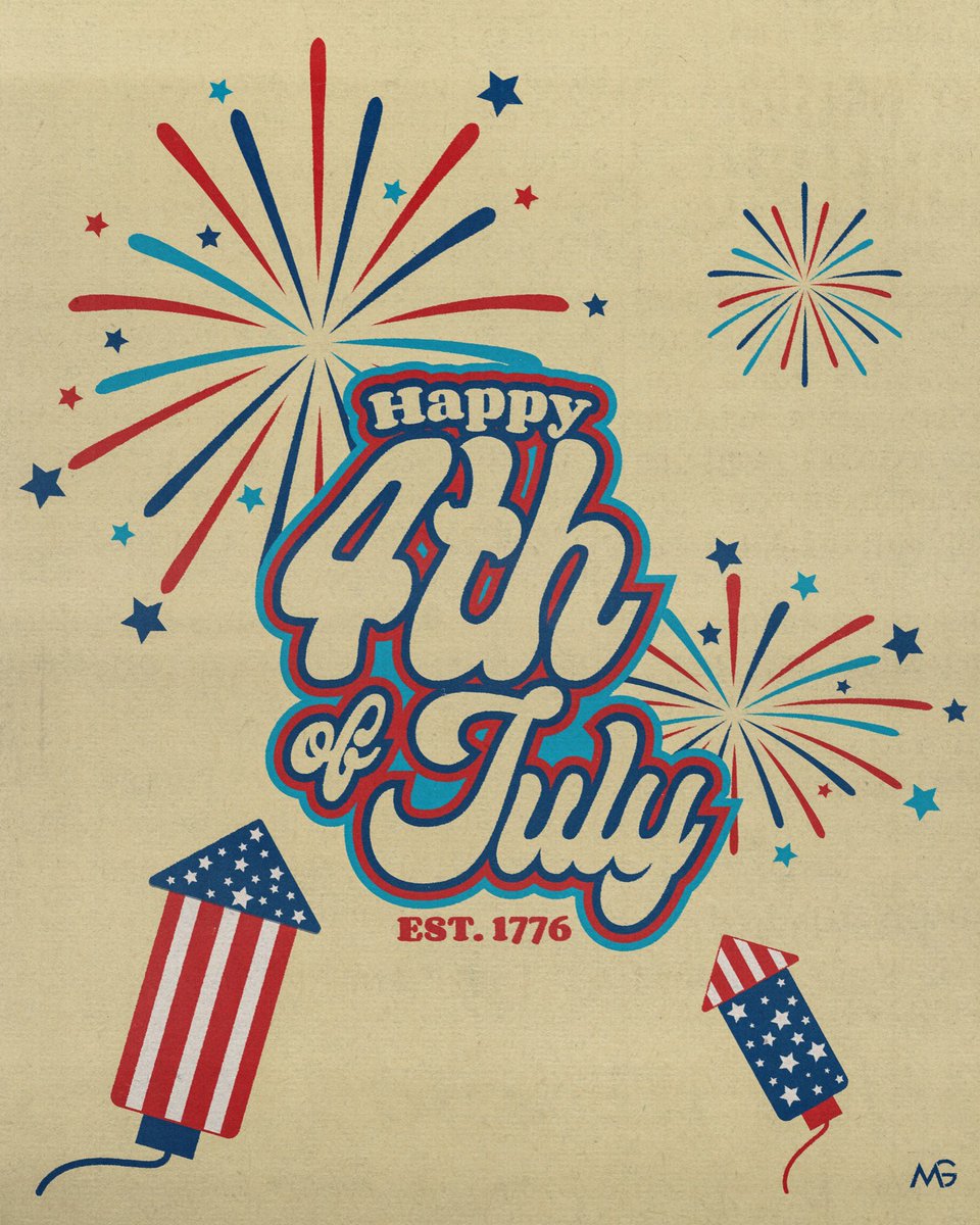 MacyGGraphics's tweet photo. 🇺🇸 Happy 4th of July! 🇺🇸
#4thofJuly https://t.co/h1ZAi8LV48