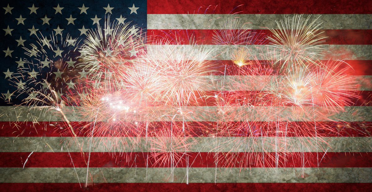 Hewett1Tim's tweet photo. HAPPY BIRTHDAY ๐๐๐๐๐ to US! โI like to see a man proud of the place in which he lives. I like to see a man live so that his place
will be proud of him.โ Abraham Lincoln #4thofJulyย #Happy4thofJuly #HappyBirthdayUS @TimothyHewett1 @TimHewett5 @MUHealthOrtho @marshallu #HBDUS https://t.co/hm21An5yx0