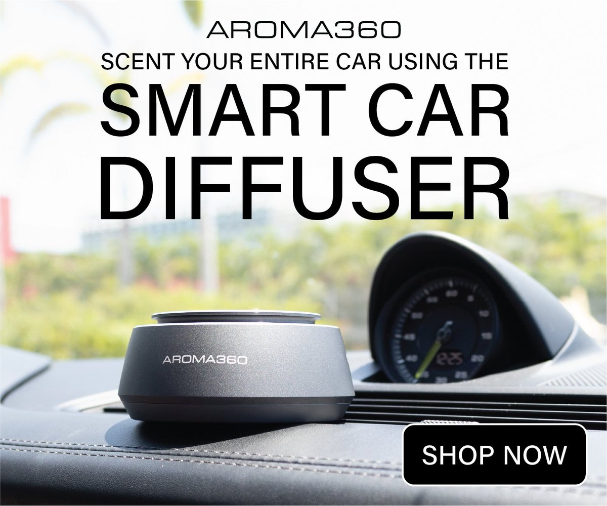 Derrick57762165's tweet image. Aroma360 Has designed a unit even for your automobile. Unique design that sleek looking. This unit will keep your car or truck smelling fresh."No more unpleasant odors, just a clean, fresh scent that lasts. Stay classy on the road with Aroma360. #Aroma360 #CarFreshener #StayFresh