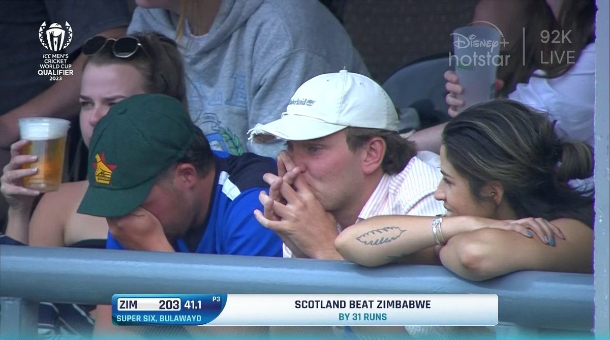 bugti51's tweet photo. Zimbabwe elimanted wow Scotland 😃#zimvsSco #ZIMvSCO #Zimbabwe https://t.co/YANFifGikq