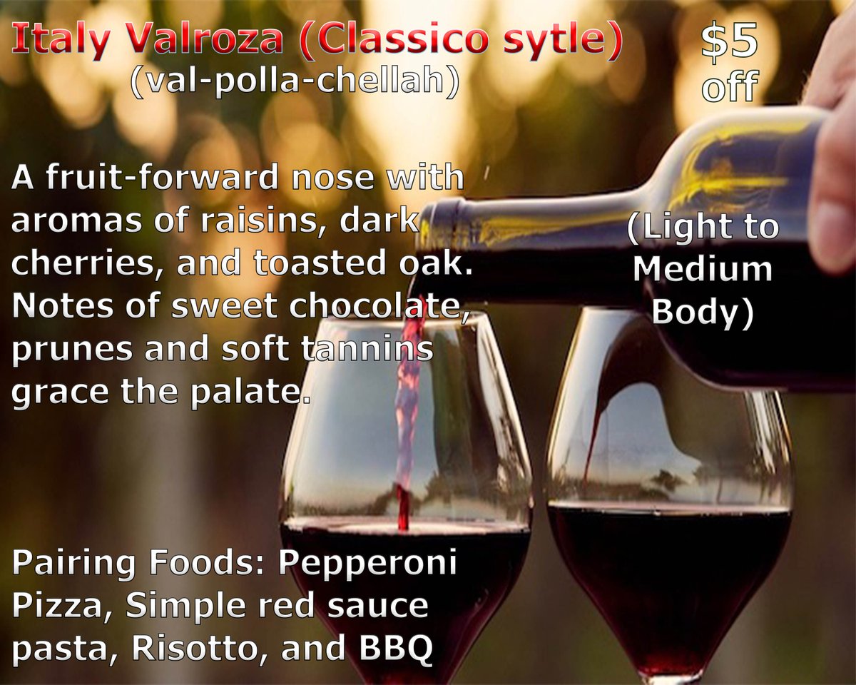 ExquisiteWines's tweet photo. We have a great red wine special on this month with everyone's favourite Chilean Cabernet Sauvignon. Medium body red wine with a dry smooth finish. Compliments any meal and can be on it's own as well.
https://t.co/SVT1myCWNR https://t.co/jNAlklMex8