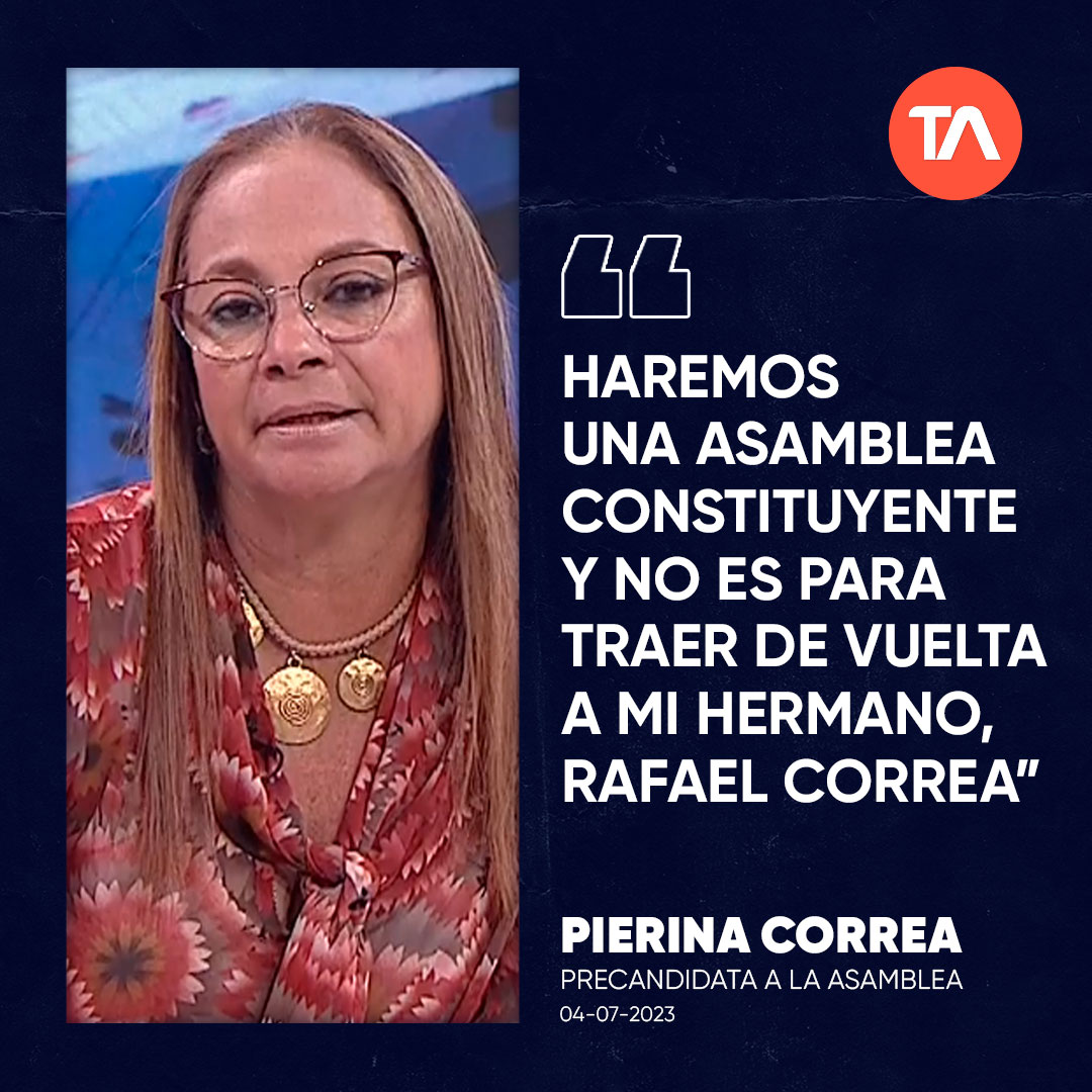 teleamazonasec's tweet photo. #ENTREVISTA | Pierina Correa habla de su candidatura a la Asamblea. ¿Cuáles son sus planes? https://t.co/rM6DDUtYoe https://t.co/cehUWlGL0Y