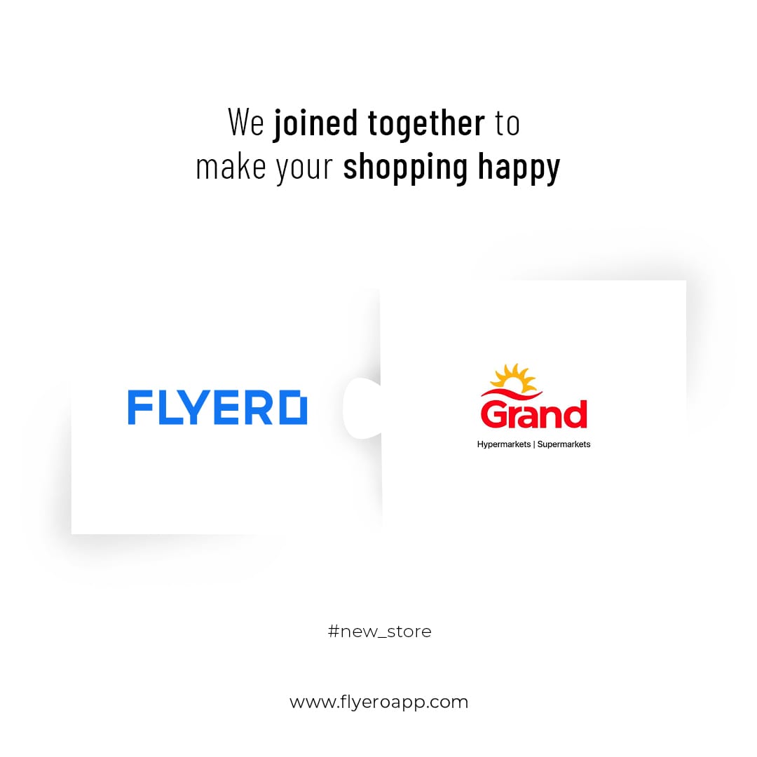 We have joined hands with Grand Hypermarket  to enhance your shopping experience.
.
@grandhypercochin
.
#flyero #flyeroapp #HappyShopping #shopoholics  #retail #retailmarketing #flyers #shopping #shoppingkerala #advertisement #kochi #adskerala #digitalflyers #marketing #offers