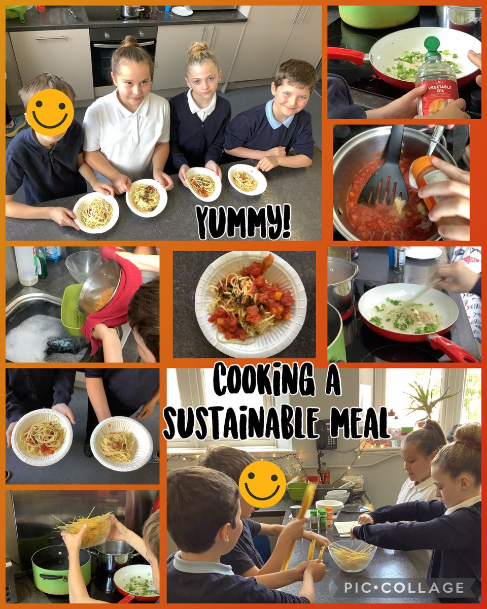 Mrs__Dodd's tweet photo. Fabulous collaborative cooking today. The children were so mature and inspiring. @MissBoyden’s class gave their verdict on our sustainable pasta dishes. 🍅🥦🥕🥒 https://t.co/YizXaVHuO5