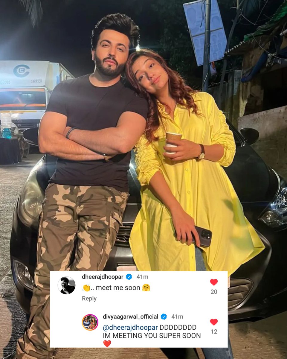 ManatChoudhry's tweet photo. DD and DA ❤️
#DheerajDhoopar #Divyaagarwal #DivRaj https://t.co/8kWqysZyi4