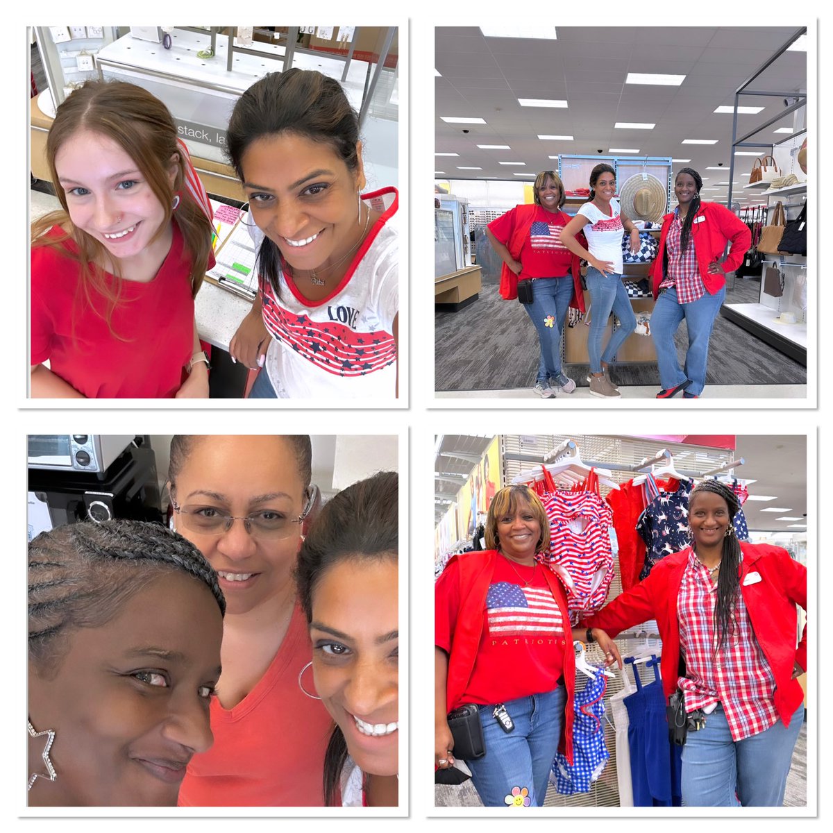 rpatelarise's tweet photo. Target 🎯 #2415 South Canton, Mi
Happy 4th of July 🇱🇷!
We are open our normal business hours. Last minute buys for your 4th of July celebration at affordable prices. One stop shop!
Enjoy you holiday and be safe!
#targetrocks🎯
#targetplacetobe🎯 https://t.co/tiQKMGszpI