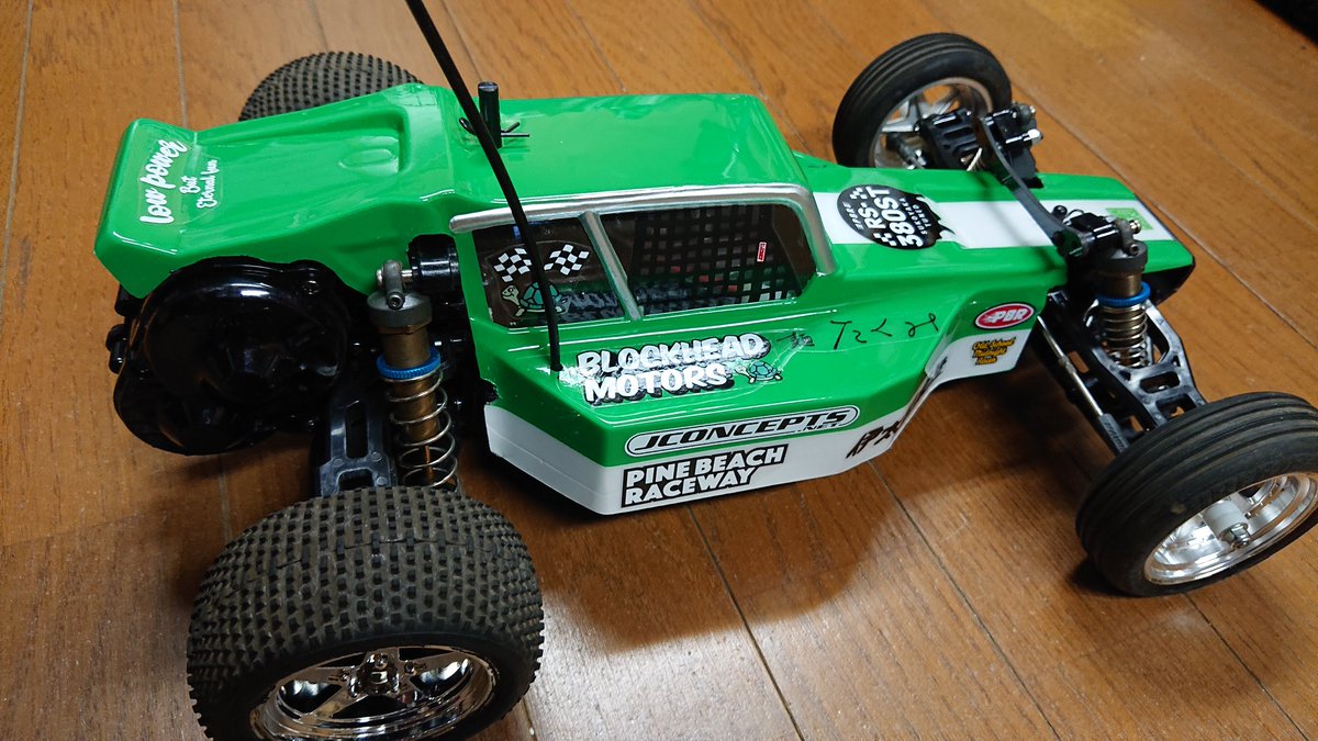 kazupikokazukun's tweet image. ニューボディ完成。
ボブさん@17san_と同じだ。
#DT02
#すこチュン
#JCONCEPTS
#DETONATOR