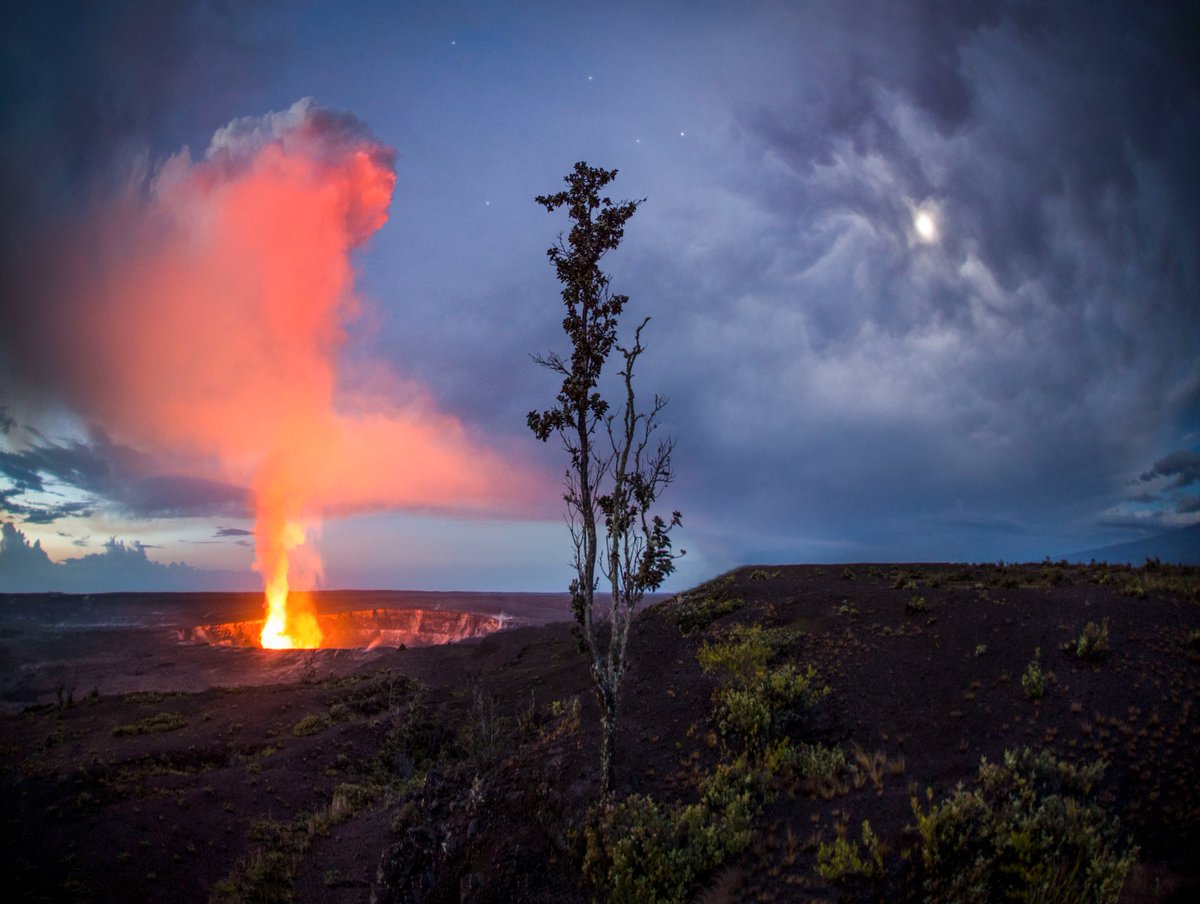 Some of Nature's fireworks from Kilauea on the Big Island to wish a Happy Independence Day to my US followers! I had an incredible time in Hawaiʻi Volcanoes National Park a few years ago and really enjoyed the diverse landscapes and features - from lava tubes to volcanoes!