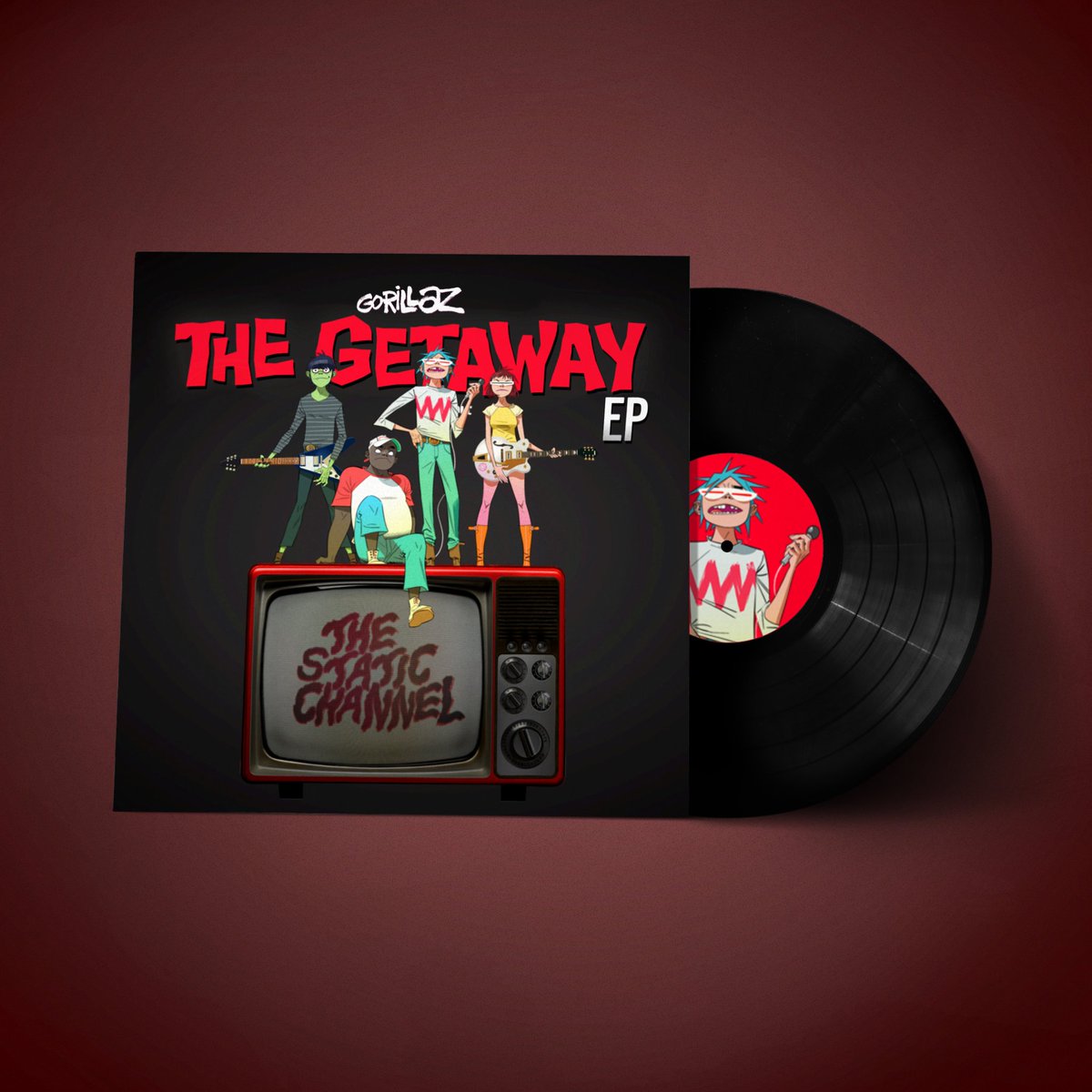 Artemon_az's tweet photo. I decided to guess what their new EP album might look like
#gorillaz #thegetaway #crackerisland #thelastcult https://t.co/l3GZpQCLQX