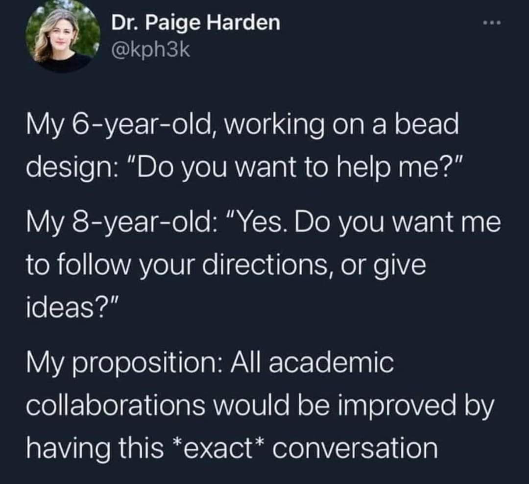 This is awesome! 💯
🎙 Dr. Paige Harden