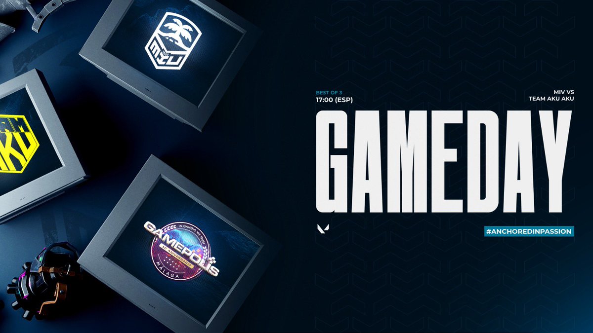 A solo dos pasos de clasificarnos a <a href="/Gamepolis_org/">Gamepolis</a> 🔥

🏆 Semifinales Lower Bracket
🆚 <a href="/TeamAkuAku/">Team Aku Aku</a> 
⏰ 17:00
📺 twitch.tv/flekitv 

#AnchoredInPassion ⚓️