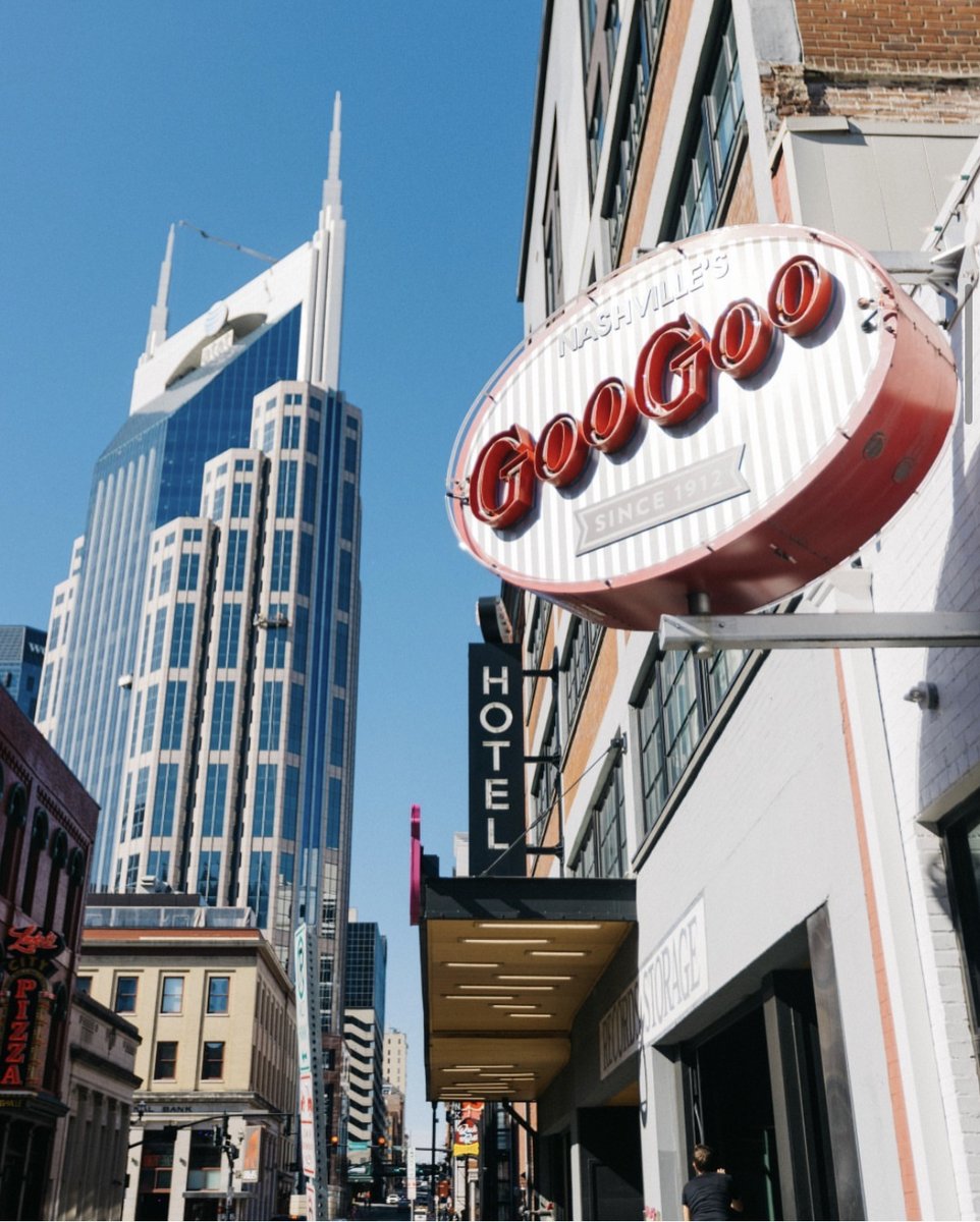 Happy Fourth of July from your favorite chocolatiers at Goo Goo Cluster! ❤️🤍💙 Stop in for a sweet treat between 10 a.m. - 6 p.m. at Goo Goo Chocolate Co. 🍫 📸: @visitmusiccity